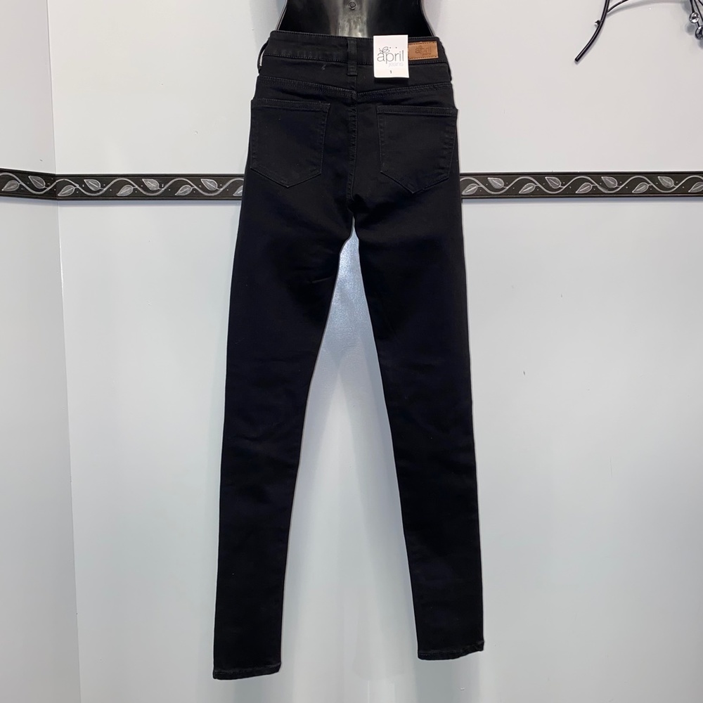 Black Ripped Jeans - Picture 2 of 2